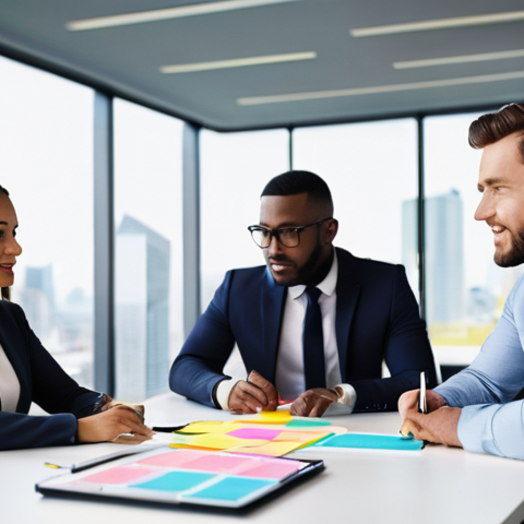 공연기획사 창업 성공 사례 - **Strategic Planning & Vision**
    "A diverse group of five event professionals, including men and ...